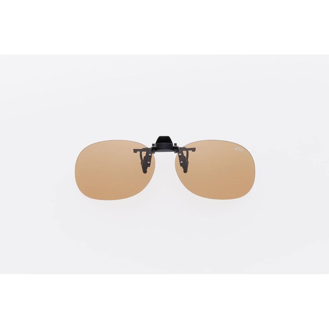 クリップオンサングラス 偏光 はねあげ 通販 日本製 BV-26 エロイコ 偏光サングラス サングラス 偏光グラス メガネの上から クリップ オン メガネ レディース メンズ 眼鏡の上から オーバーグラス UVカット おしゃれ ドライブ 運転 ゴルフ 釣り 偏光ライトブラウン ・