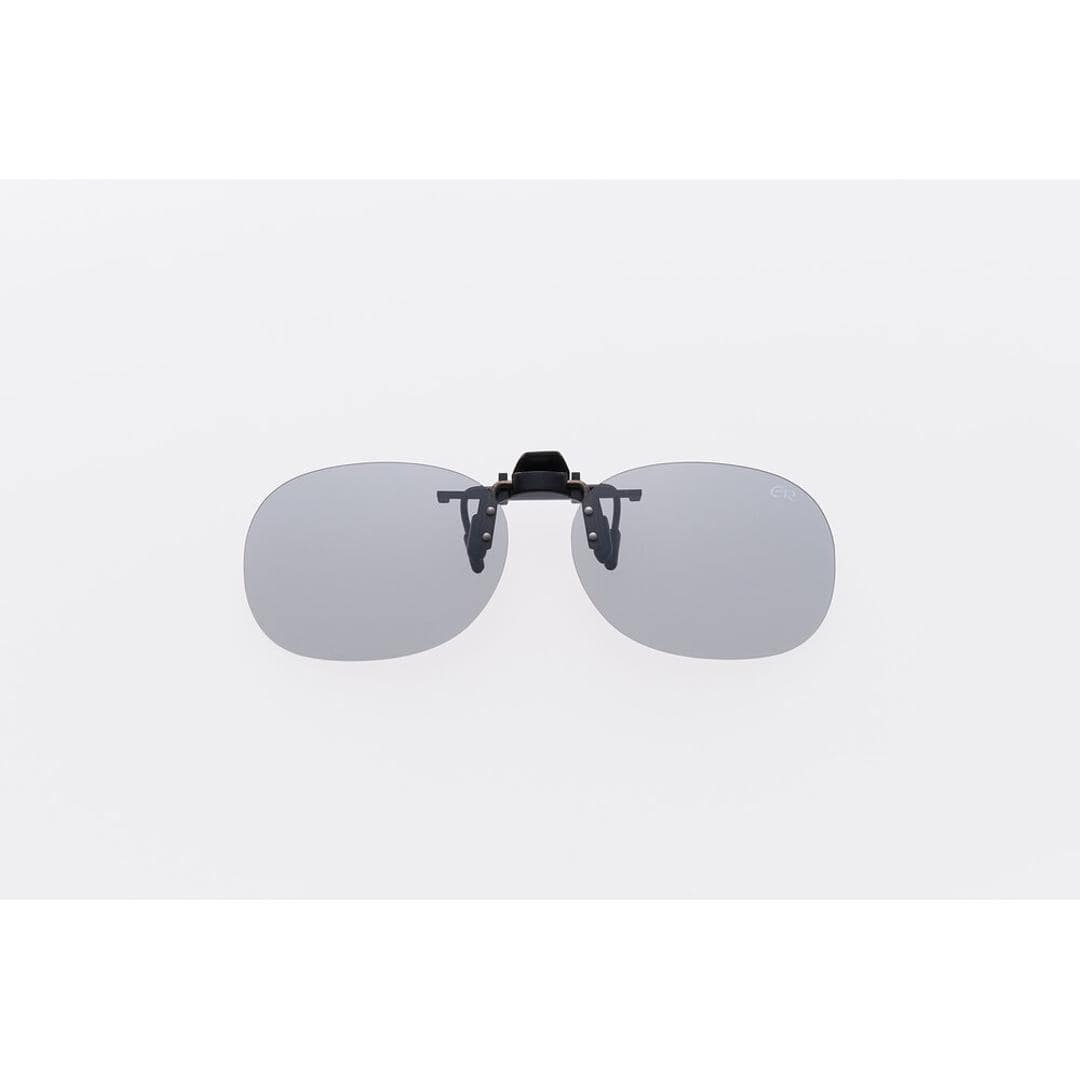 クリップオンサングラス 偏光 はねあげ 通販 日本製 BV-26 エロイコ 偏光サングラス サングラス 偏光グラス メガネの上から クリップ オン メガネ レディース メンズ 眼鏡の上から オーバーグラス UVカット おしゃれ ドライブ 運転 ゴルフ 釣り 偏光ライトグレー ・