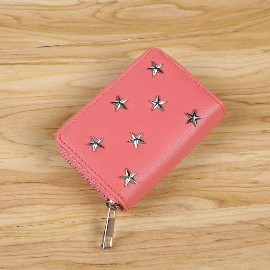 カードケース カード入れ 通販 コンパクト じゃばら 財布 サイフ お財布 ミニ ミニ財布 小さめ コインケース お札入れ お札 カード 名刺 レディース かわいい ダークピンク ・