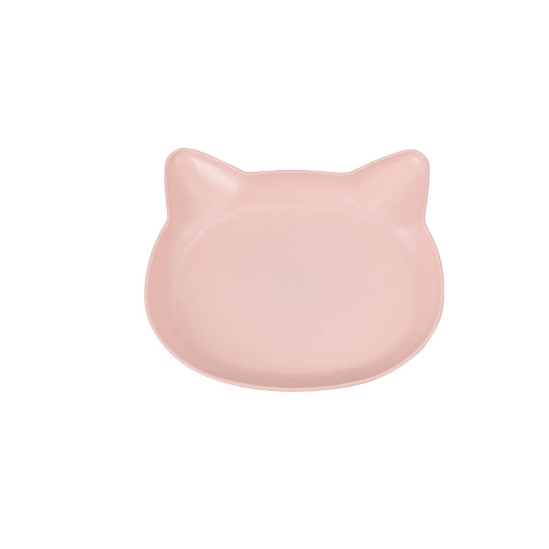 日本製 ランチプレート catte 通販 子ども食器 キッズ 猫 ネコ ワンプレート お皿 食器 子ども 抗菌 すくえる おしゃれ かわいい 子供用食器 食洗機対応 電子レンジ対応 割れにくい ベビー 赤ちゃん ギフト 贈り物 取り皿 出産祝い PK ・