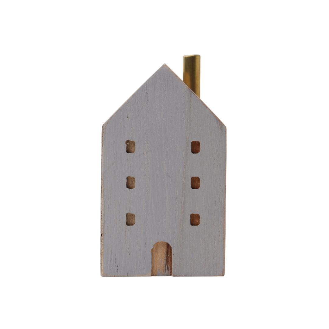 オブジェ インテリア 置物 通販 木のお家 一輪挿し 飾り 木製 インテリア雑貨 フラワーベース 花瓶 雑貨 花びん インテリア小物 ドライフラワー 贈り物 ギフト ナチュラル おしゃれ オシャレ 食卓 玄関 デスク かわいい ライトグレー ・