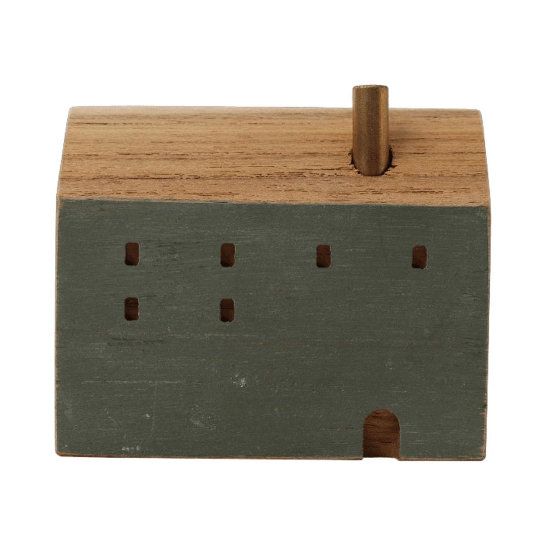 オブジェ インテリア 置物 通販 木のお家 一輪挿し 飾り 木製 インテリア雑貨 フラワーベース 花瓶 雑貨 花びん インテリア小物 ドライフラワー 贈り物 ギフト ナチュラル おしゃれ オシャレ 食卓 玄関 デスク かわいい グリーン ・