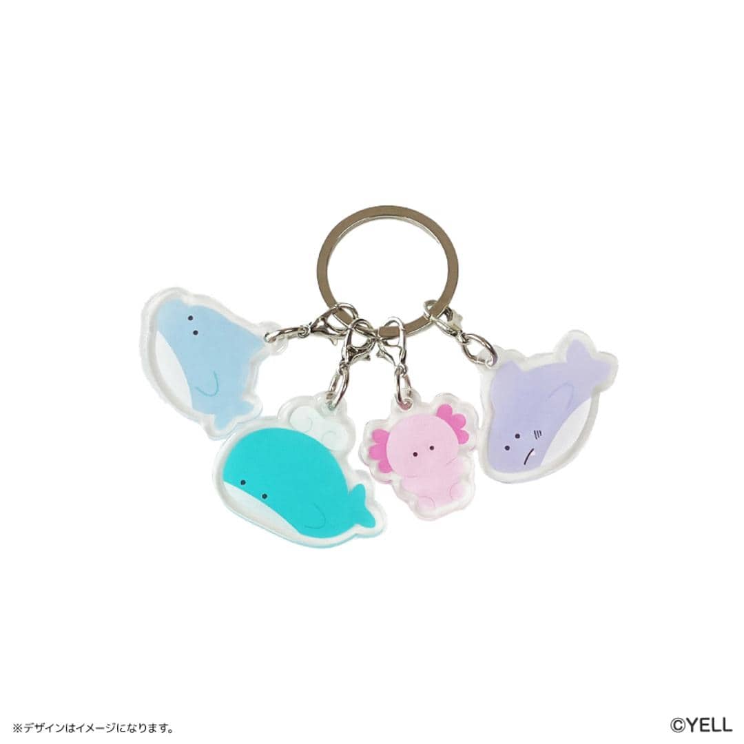 つぶらな瞳 グッズ 通販 つぶらな瞳の仲間達 キーホルダー アクリルキーホルダー キーリング キーチャーム アクキー バッグチャーム キャラクター イラスト チャーム 可愛い かわいい おしゃれ オシャレ 推し活 推しグッズ 小物 つぶらな瞳の水族館 ・