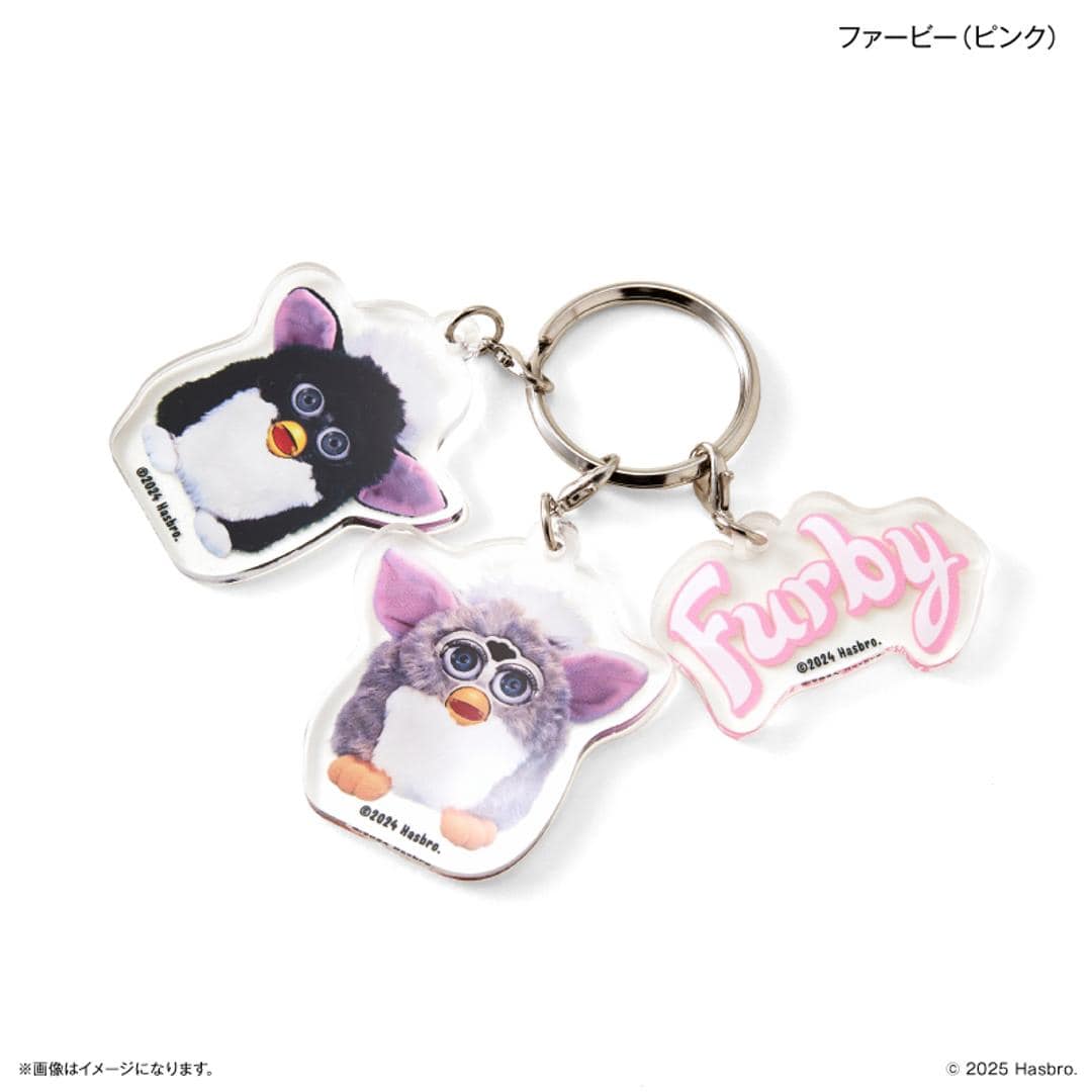 ファービー グッズ 通販 furby キーホルダー アクリルキーホルダー キーリング キーチャーム アクキー バッグチャーム キャラクター チャーム 可愛い かわいい おしゃれ オシャレ 推し活 推しグッズ 小物 ピンク ・