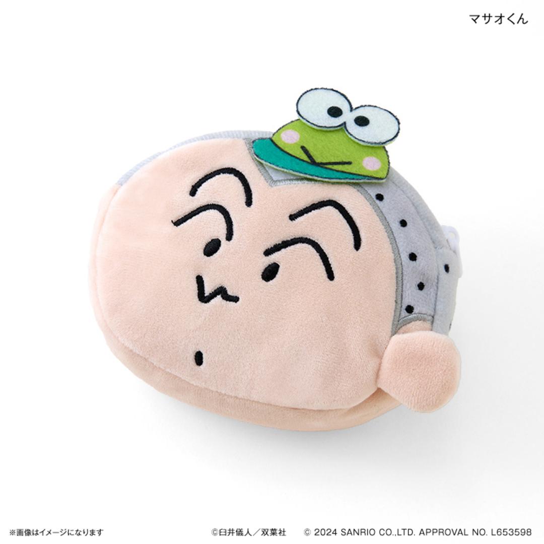 クレヨンしんちゃん グッズ 通販 クレヨン しんちゃん リバーシブルポーチ ポーチ 小さめ 小物入れ 化粧ポーチ 小物ポーチ ミニポーチ サンリオ SANRIOグッズ キャラクター かわいい 可愛い おしゃれ オシャレ アニメ 漫画 コミック マサオくん×けろけろけろっぴ ・