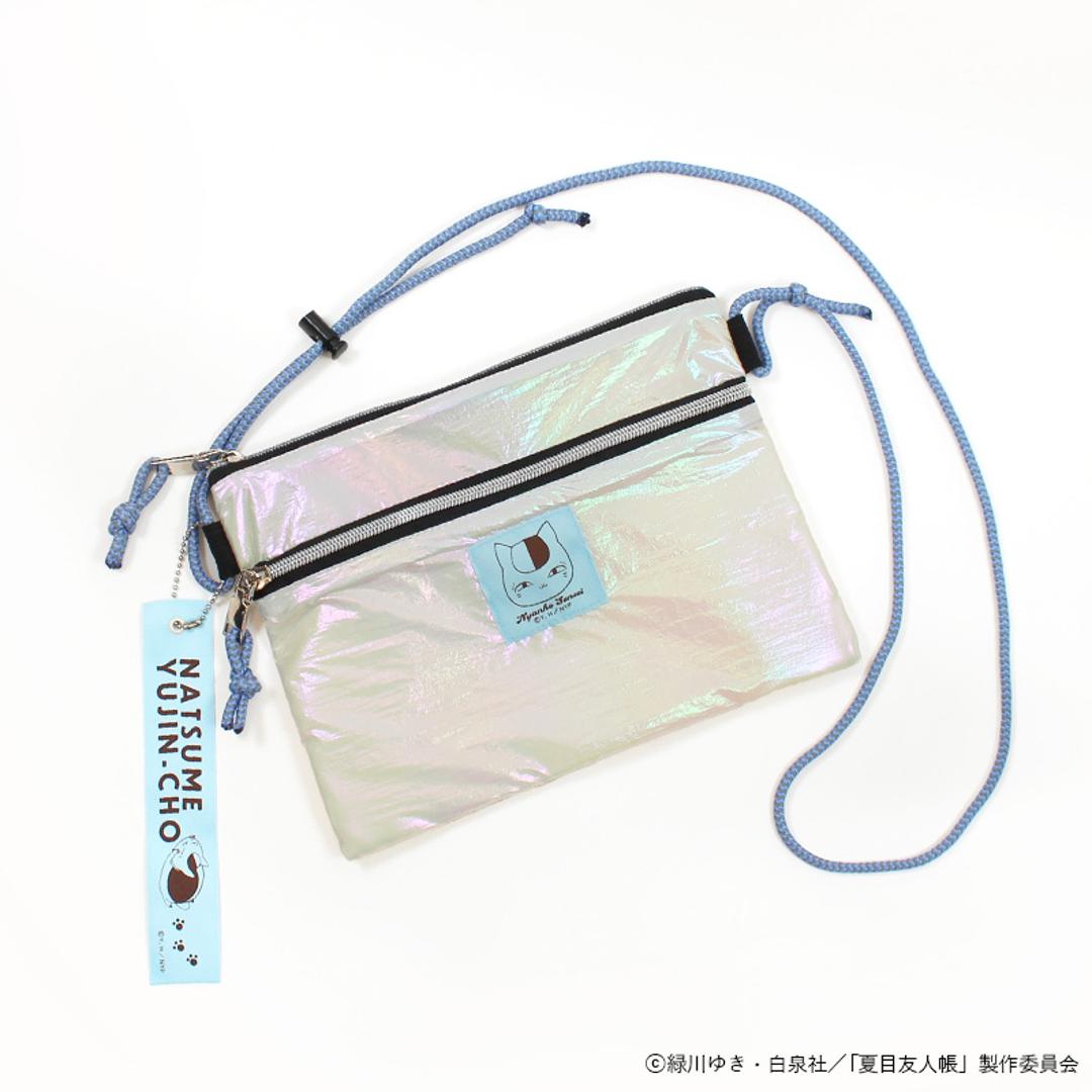 夏目友人帳 グッズ 通販 ニャンコ先生 ショルダーバッグ サコッシュ ショルダーバック ミニショルダーバッグ 斜めがけバッグ ポシェット レディース キャラクター 大人 かわいい 軽量 軽い おしゃれ 小さめ 可愛い オシャレ レディースバッグ ニャンコ先生 ・