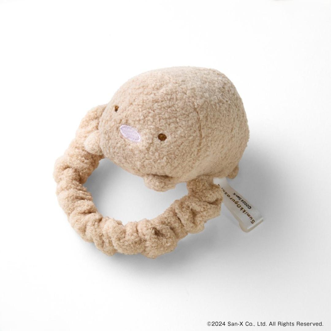 すみっコぐらしグッズ 通販 すみっコぐらし シュシュ キャラクター 髪飾り ぬいぐるみシュシュ ちょこんぐるみシュシュ かわいい まとめ髪 大きめ ヘアアクセサリー おしゃれ 洗顔 まとめる ヘアケア 可愛い オシャレ とんかつ ・