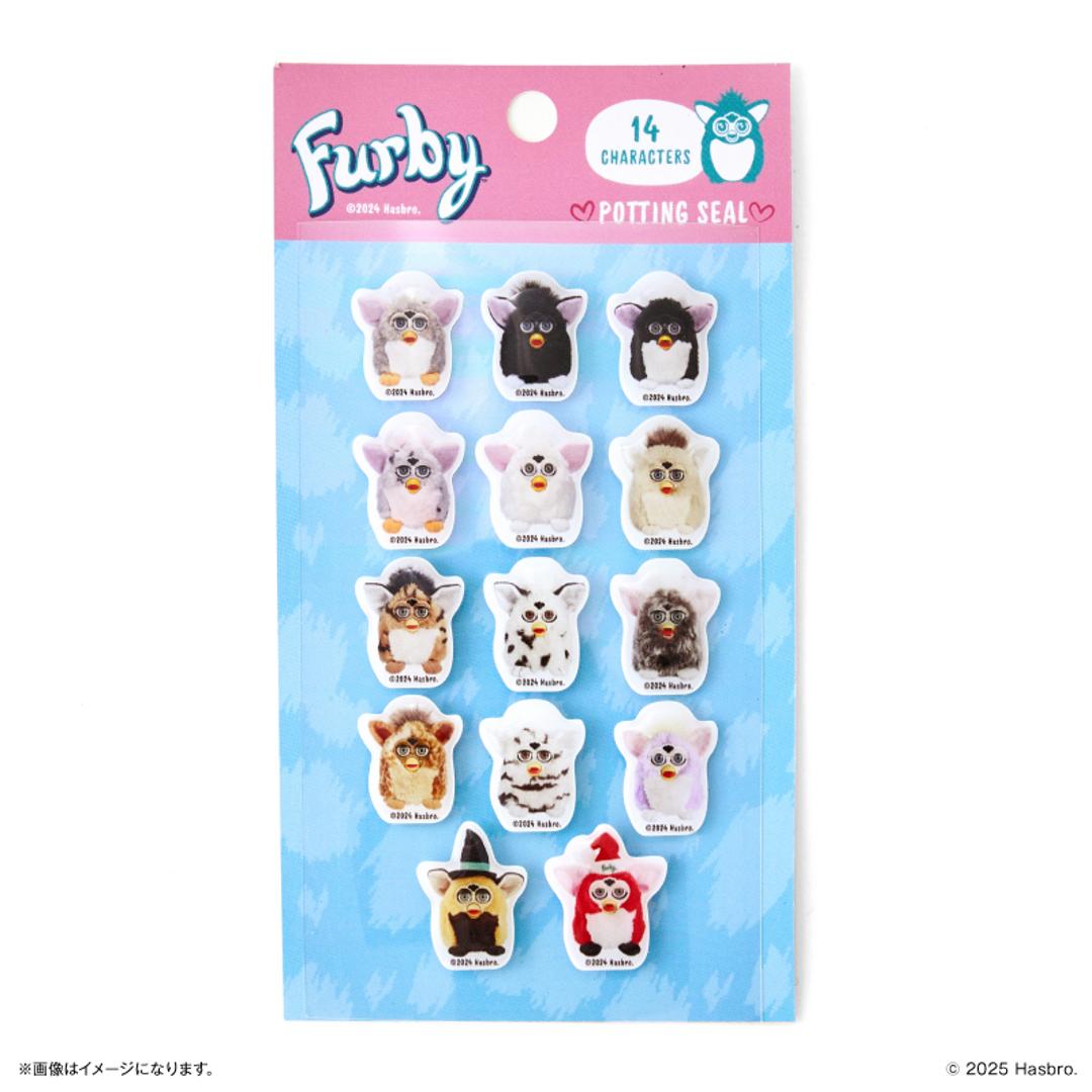 ファービー グッズ 通販 furby シール キャラクター ぷくぷく ポッティングシール ぷっくりシール ぷにぷにシール 平成 レトロ ぷっくり ぷにぷに 平成レトロファンシー かわいい おしゃれ 可愛い オシャレ ステッカー ステーショナリー 文房具 ラベル ファービー ・