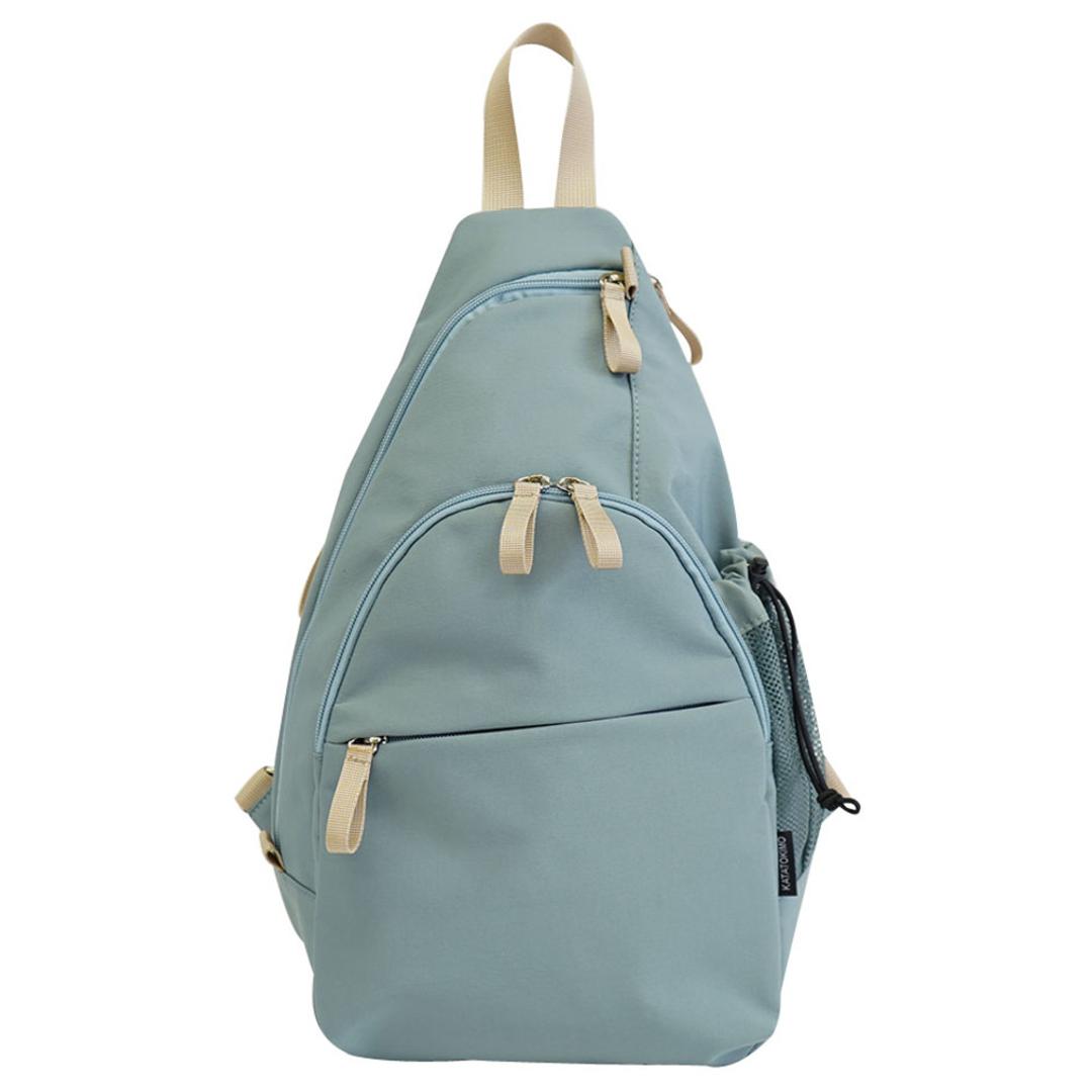 l.r.m バッグ CMK-1078 通販 ボディバッグ ボディーバッグ 斜めがけバッグ ボディバック ボディーバック ワンショルダーバッグ レディース メンズ 小さめ 大容量 おしゃれ シンプル 通勤 通学 旅行 アウトドア サブバッグ レディースバッグ ブルーグレー ・