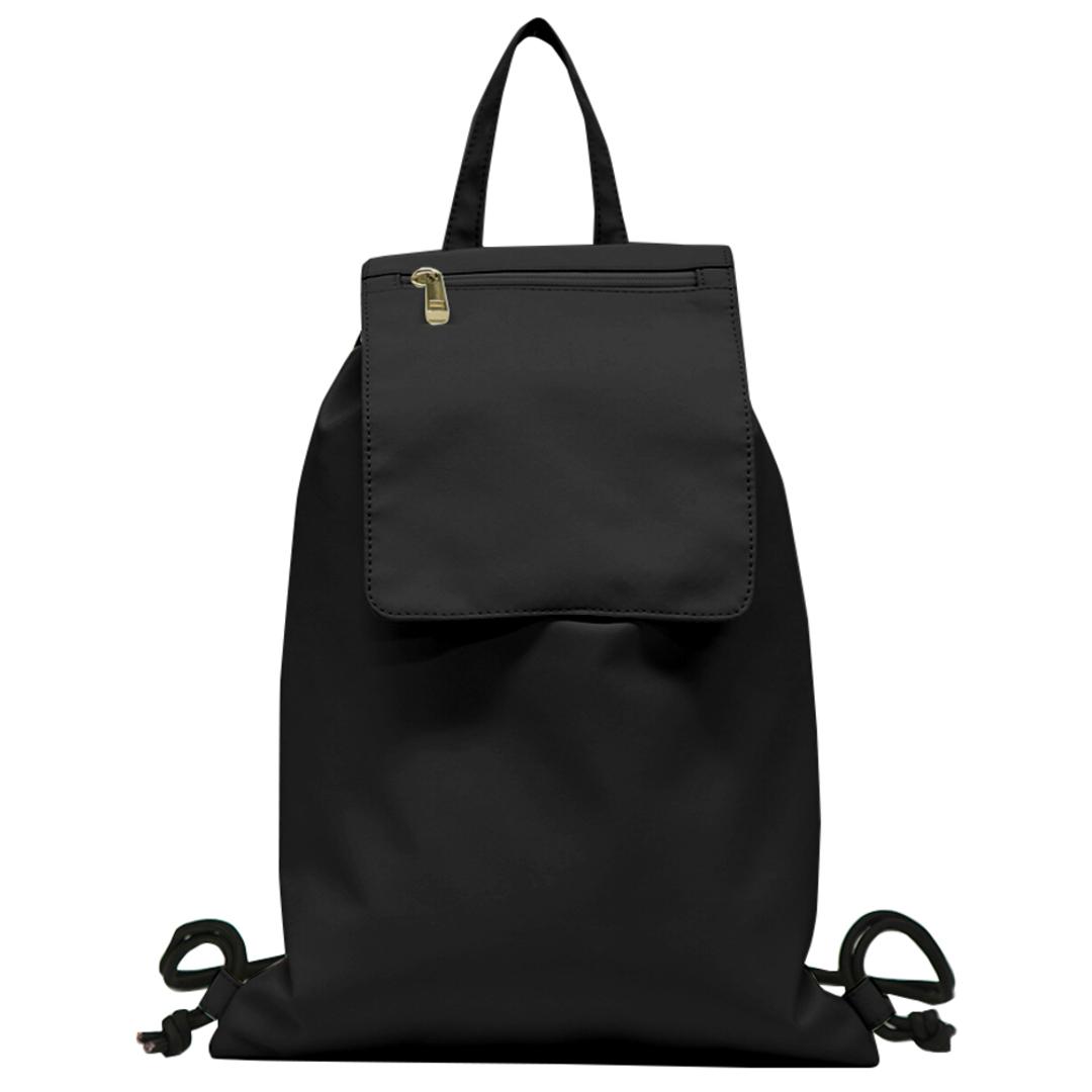 ナップサック 大人 おしゃれ 通販 ナップザック リュック デイパック サブリュック 巾着リュック レディース メンズ シンプル 無地 オシャレ かわいい 可愛い スポーツ ジム アウトドア 旅行 サブバッグ 通勤 通学 CMK-1082 レディースバッグ ブラック ・