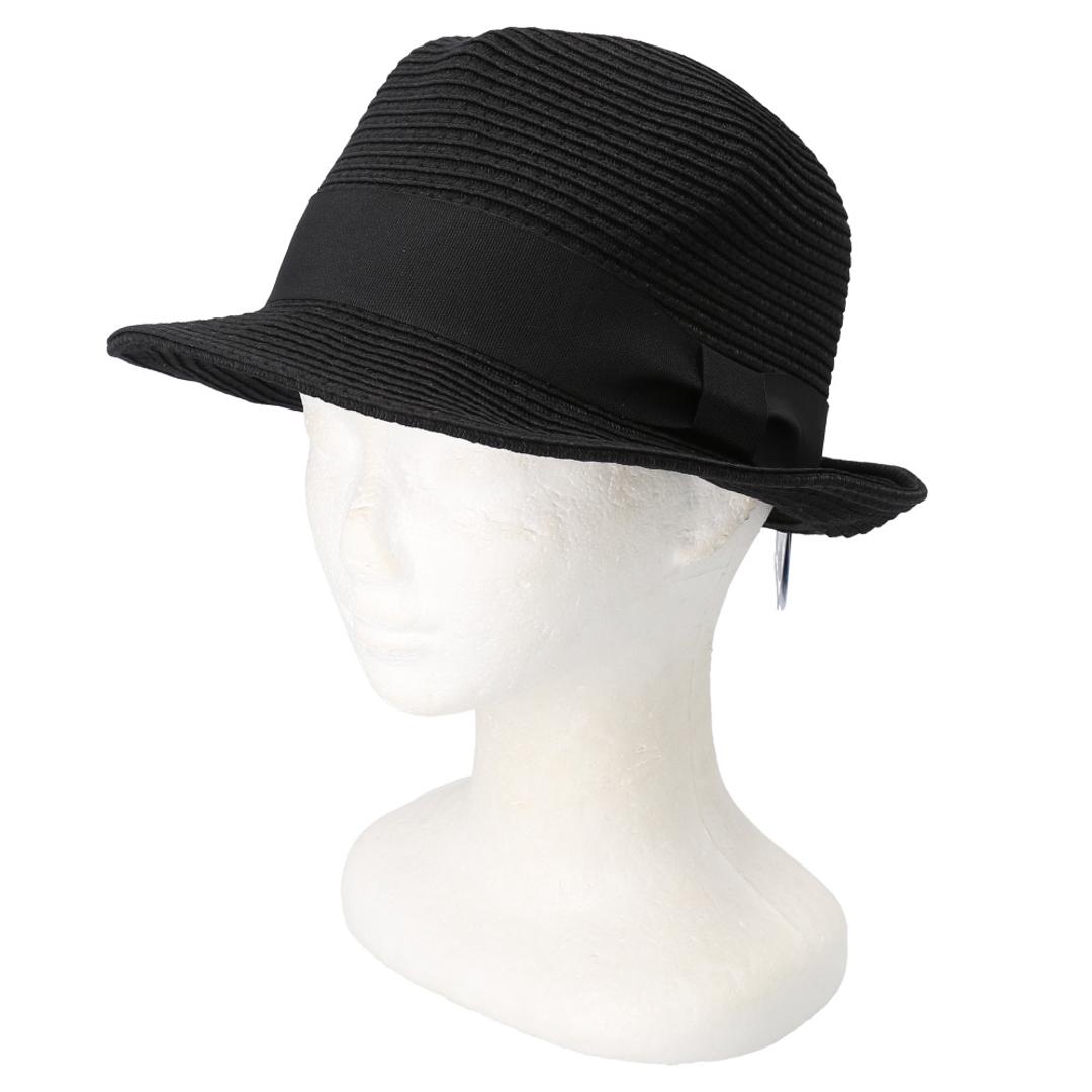 ハット メンズ 通販 帽子 ぼうし メンズハット 形状記憶 たためる コンパクト ウォッシャブル 洗える ナチュラル おしゃれ かわいい シンプル 紫外線対策 折りたためる 中折れハット 男性 女性 汗止めテープ 敬老の日 ギフト プレゼント ブラック ・