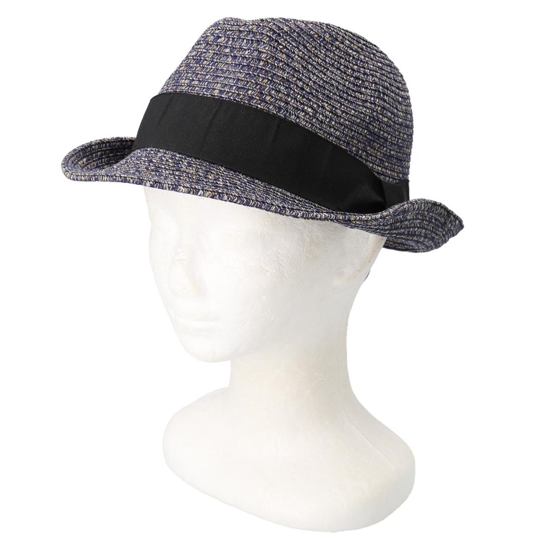 ハット メンズ 通販 帽子 ぼうし メンズハット 形状記憶 たためる コンパクト ウォッシャブル 洗える ナチュラル おしゃれ かわいい シンプル 紫外線対策 折りたためる 中折れハット 男性 女性 汗止めテープ 敬老の日 ギフト プレゼント ネイビーmix ・