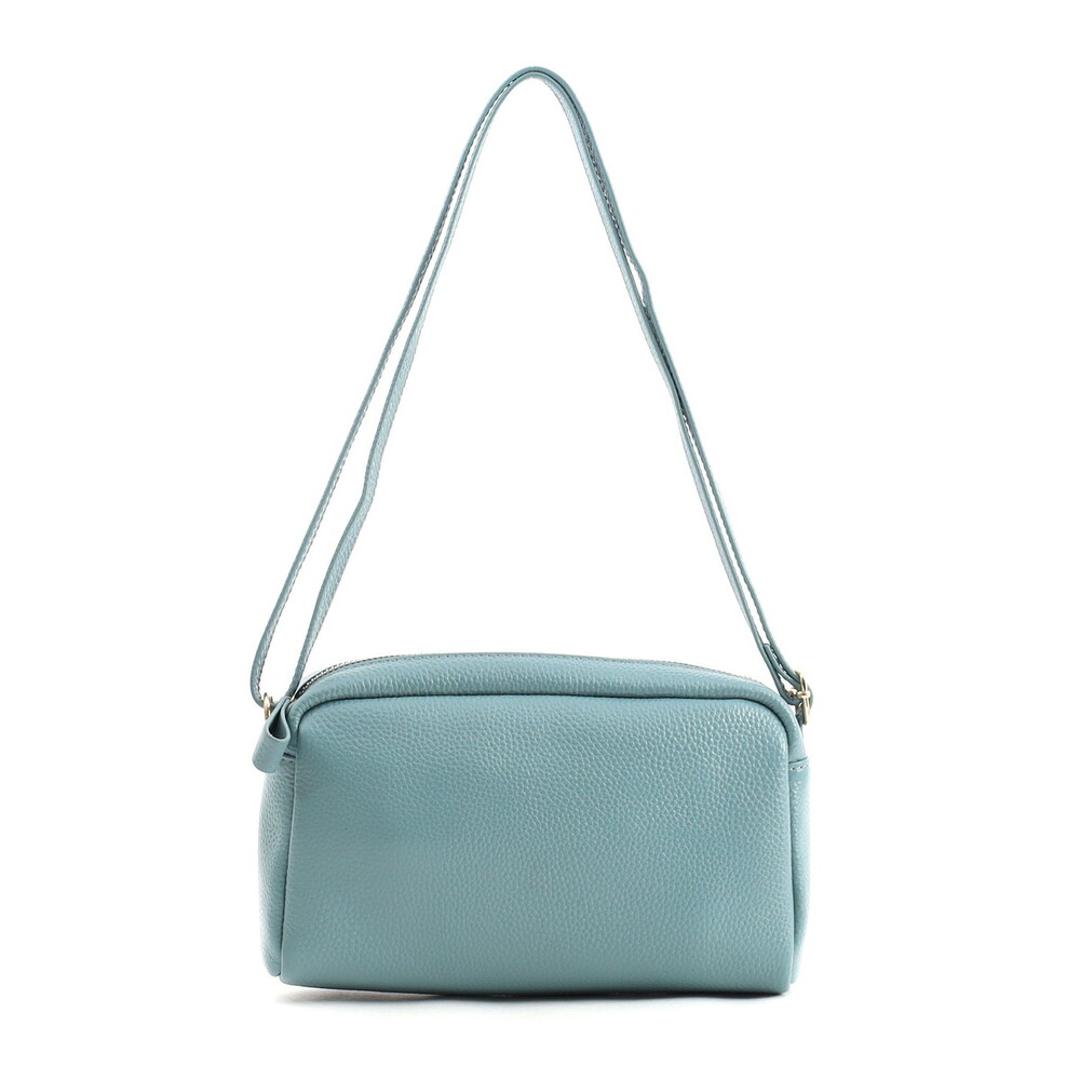 クーコ COOCO ショルダーバッグ 25131-11303 通販 ショルダーバック 斜めがけバッグ ミニバッグ レディース 小さめ 大人 かわいい 軽量 軽い 斜めがけ 肩掛け 上品 きれいめ おしゃれ 横長 横型 レザー 革 旅行 レディースバッグ 370ブルー ・