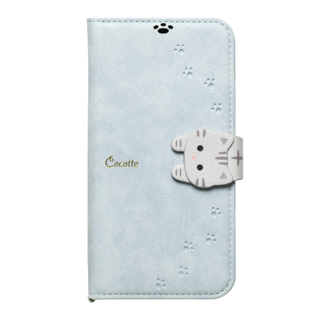 アイフォンケース 手帳型 好評 iphone スマホケース se se2 se3 第2世代 第3世代 8 7 6s 手帳 携帯 ケース おしゃれ 大人 かわいい 可愛い Cocotte ココット ギフト スマホアクセサリー 雑貨 ブルーグレー15 ・