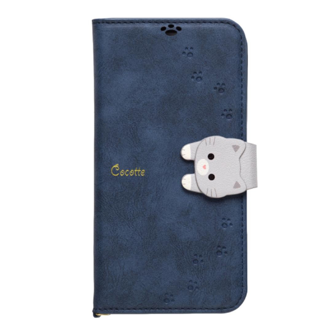 アイフォンケース 手帳型 好評 iphone スマホケース se se2 se3 第2世代 第3世代 8 7 6s 手帳 携帯 ケース おしゃれ 大人 かわいい 可愛い Cocotte ココット ギフト スマホアクセサリー 雑貨 ネイビー15 ・