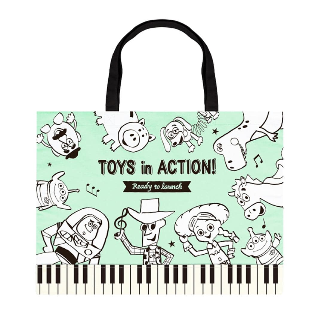 レッスンバッグ おしゃれ 通販 手提げバッグ 小学校 幼稚園 保育園 手提げ袋 布 トートバッグ a4 ディズニー マーベル SNOOPY スヌーピー 女の子 男の子 キッズ ジュニア 通園 通学 習い事 塾 綿 コットン 横 ヨコ B4 キャラクター かわいい 中学 高校 カレッジトート 52826.トイストーリー ・