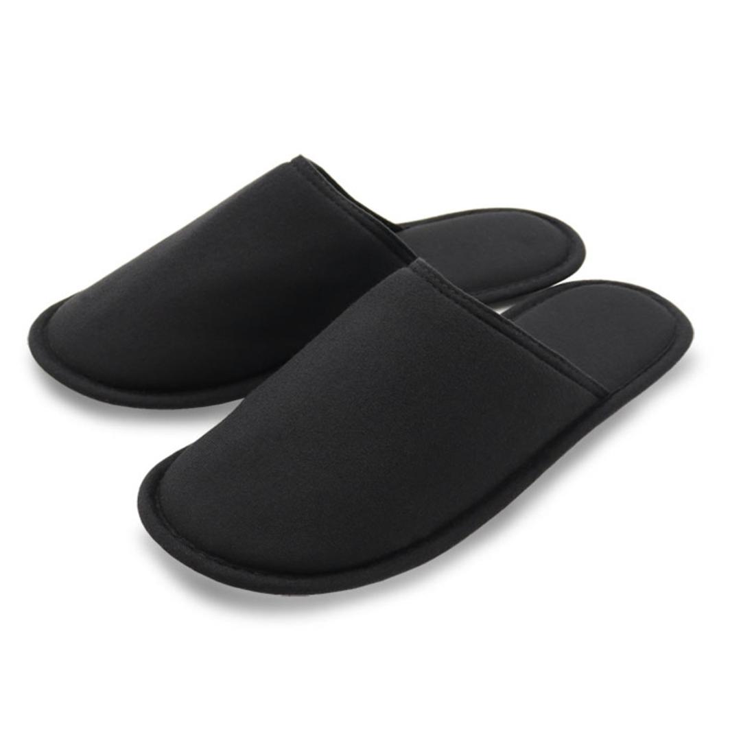 スリッパ 携帯 通販 com 挿シこむ 薄型 メンズ レディース 入学式 卒業式 スリッパ ルームシューズ おしゃれ 冠婚葬祭 母の日 父の日 オールシーズン シンプル 無地 コンパクト 日用品 雑貨 ブラック2 Mサイズ(22.5~24.5cm)