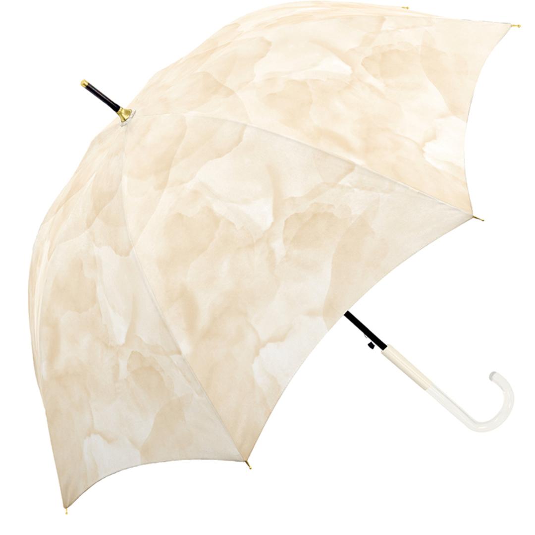 晴雨兼用傘 長傘 58cm 通販 レインボー グラデーション 雨傘 日傘 傘 カサ かさ 晴雨兼用 紫外線カット uvカット ミルキートーン アンブレラ 大きめ 遮光 大人 子供 レディース ジュニア 雨具 女の子 女性 おしゃれ シアーカラーGYBE ・