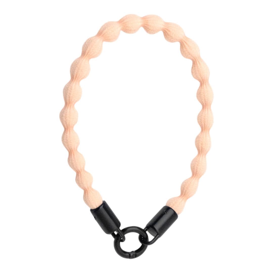 ハンドストラップ スマホ 手首 通販 スマホストラップ スマートフォンストラップ 伸びる 携帯ストラップ 携帯電話ストラップ 落下防止 伸縮 挟むだけ カラビナ おしゃれ オシャレ かわいい 可愛い スマホアクセサリー 携帯アクセサリー 携帯電話アクセサリー ペールピンク ・