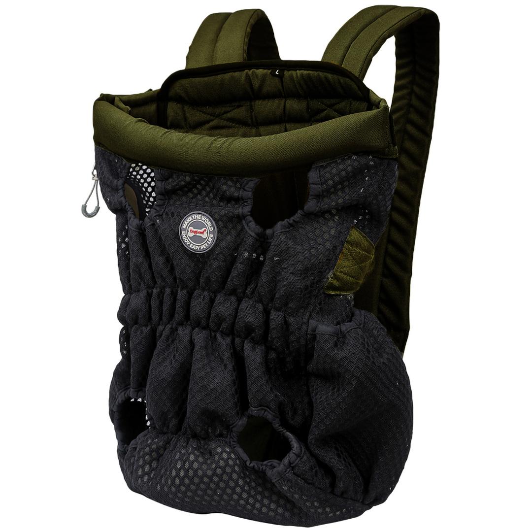 ペットキャリー リュック 通販 型 犬だっこひも キャリー バッグ 犬 猫 おしゃれ いぬ 小型犬 中型犬 抱っこ紐 スリング お出かけ おんぶ 2way グッズ ペット用品 カーキ 【即日発送】Mサイズ