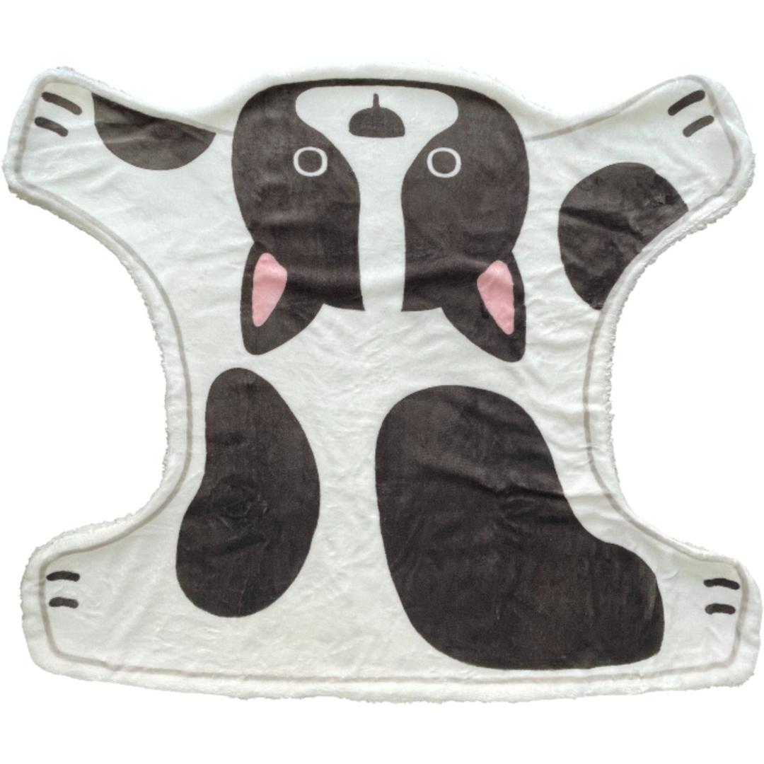 ブランケット ひざ掛け かわいい 通販 犬のかたちブランケット 膝掛け ミニ 毛布 犬 いぬ グッズ 薄手 膝掛 形 型 ひざかけ 可愛い キッズ おしゃれ 犬好き 子ども お昼寝 裏ボア 暖かい ふわふわ もこもこ オフィス 防寒 寒さ対策 フレンチブル ・