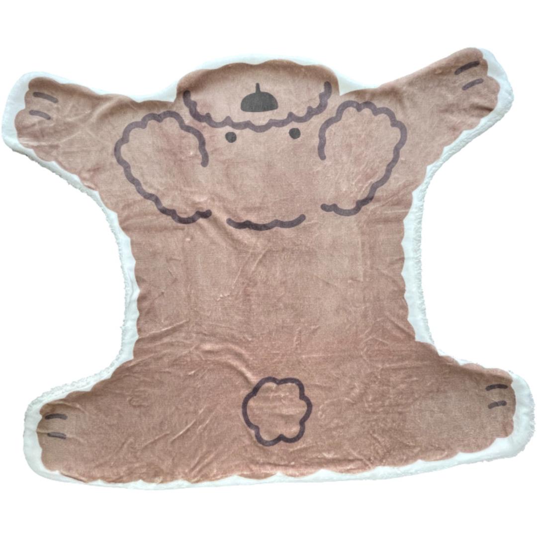 ブランケット ひざ掛け かわいい 通販 犬のかたちブランケット 膝掛け ミニ 毛布 犬 いぬ グッズ 薄手 膝掛 形 型 ひざかけ 可愛い キッズ おしゃれ 犬好き 子ども お昼寝 裏ボア 暖かい ふわふわ もこもこ オフィス 防寒 寒さ対策 トイプードル ・