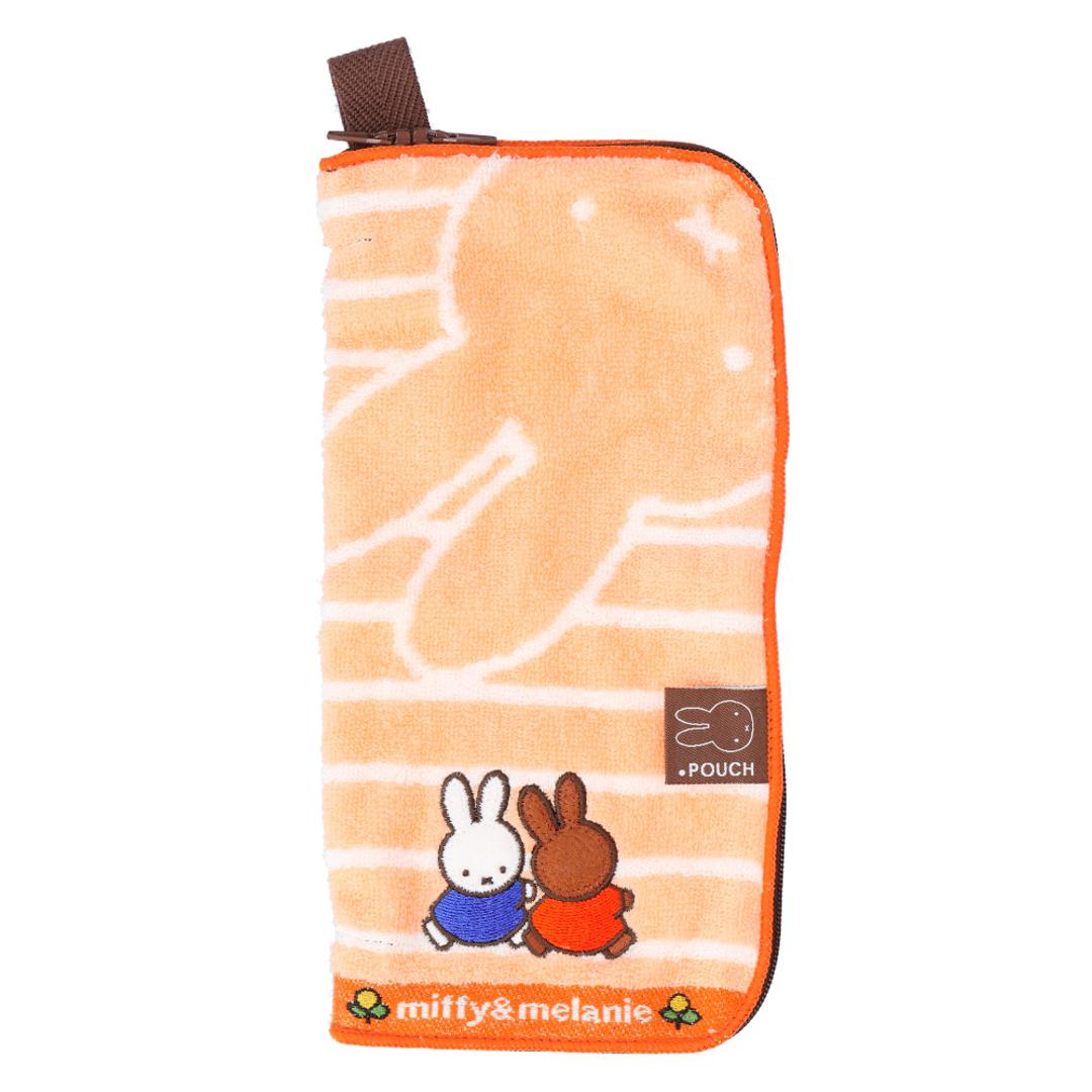 ポーチ 小物入れ 通販 どっとポーチ ベーシック タオルポーチ ミニポーチ タオルハンカチ 大人 かわいい 可愛い 小さい ペットボトルカバー 折りたたみ傘ケース キャラクター グッズ ミッフィー スヌーピー ミニタオル 母の日 プレゼント ギフト プチギフト ミッフィーメラニーBB ・