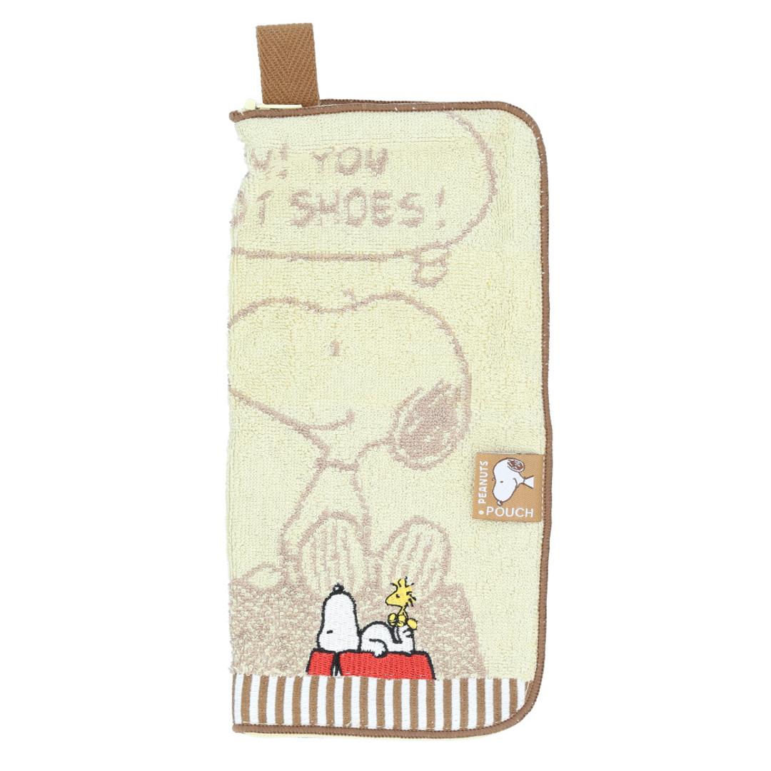 ポーチ 小物入れ 通販 どっとポーチ ベーシック タオルポーチ ミニポーチ タオルハンカチ 大人 かわいい 可愛い 小さい ペットボトルカバー 折りたたみ傘ケース キャラクター グッズ ミッフィー スヌーピー ミニタオル 母の日 プレゼント ギフト プチギフト スヌーピー/ハウスBC ・