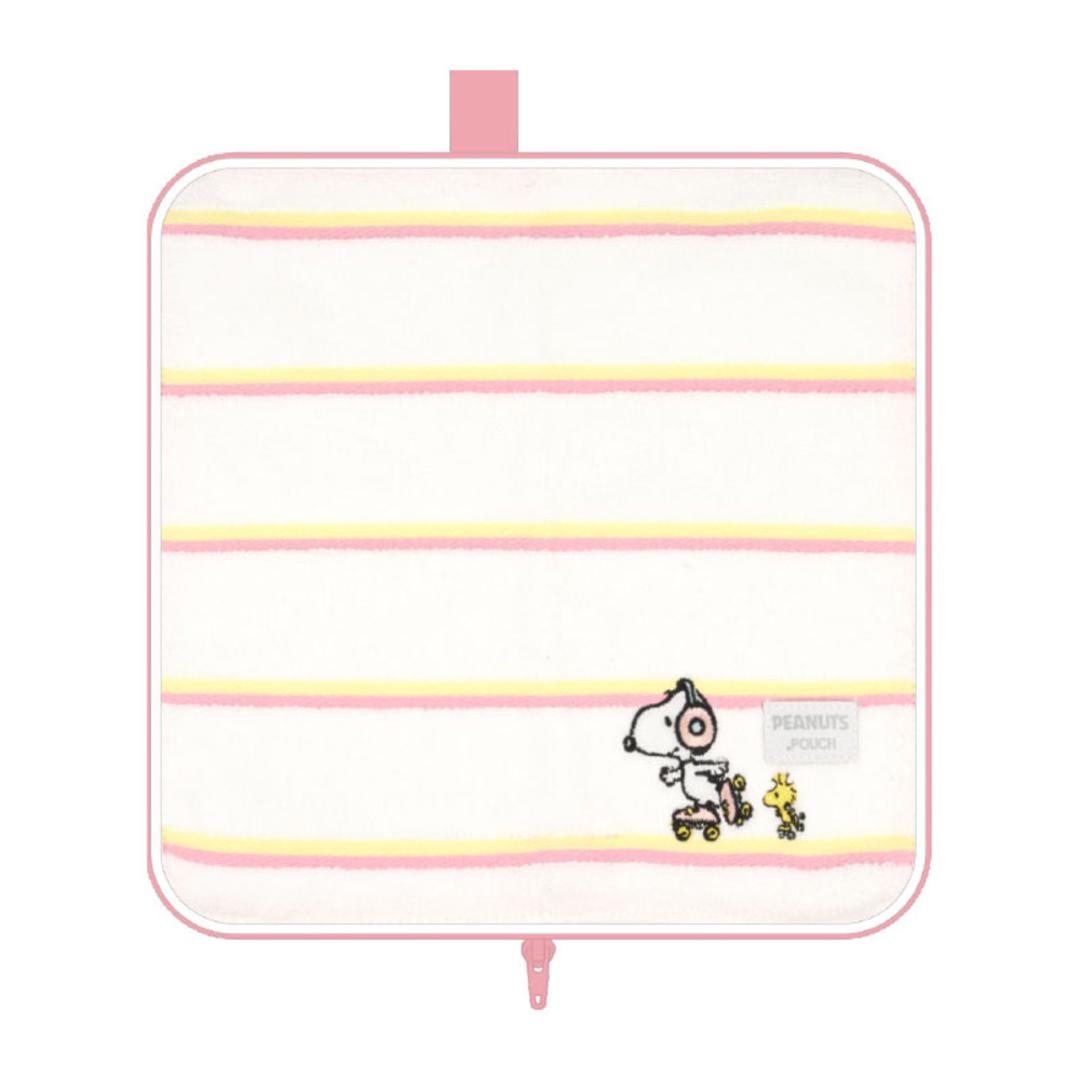 ポーチ 小物入れ 通販 どっとポーチ ベーシック タオルポーチ ミニポーチ タオルハンカチ 大人 かわいい 可愛い 小さい ペットボトルカバー 折りたたみ傘ケース キャラクター グッズ ミッフィー スヌーピー ミニタオル 母の日 プレゼント ギフト プチギフト スヌーピーローラースケートBD ・