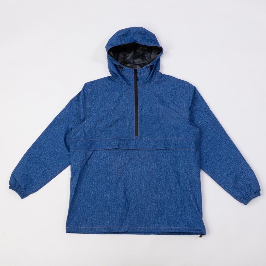 メンズ レインジャケット 通販 レインウェア レインパーカー 合羽 カッパ かっば アウター トップス ジャケット ジャンパー ジャンバー パーカー おしゃれ 自転車 通学 かっこいい オールシーズン Dブルー 【即日発送】Mサイズ