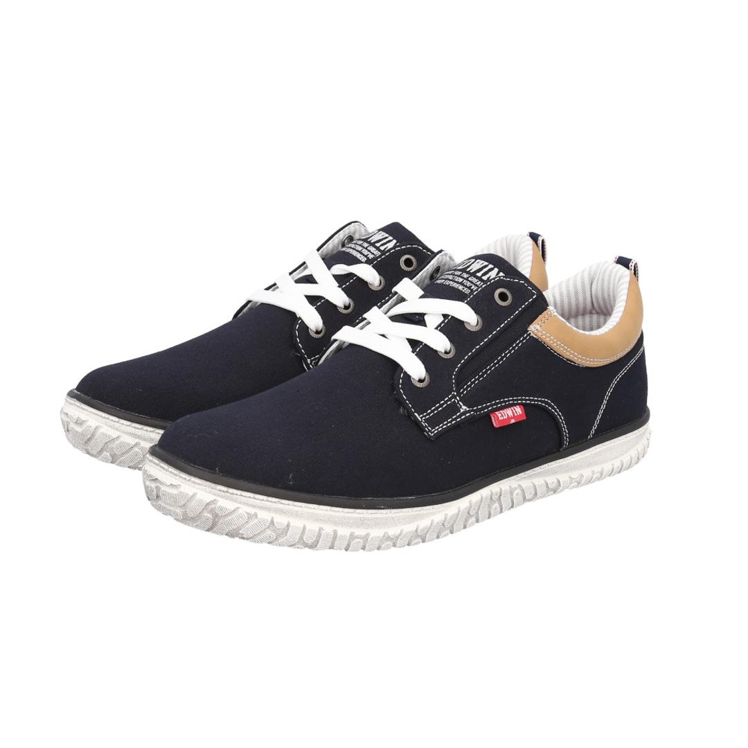EDWIN スニーカー EDW7762 エドウィン 通販 メンズ ローカットスニーカー 軽量 幅広 ウォーキングシューズ 歩きやすい シューズ 紐靴 靴 くつ クツ カジュアルシューズ おしゃれ かわいい シンプル 男性 紳士靴 無地 スポーツ 運動 NAVY 25cm