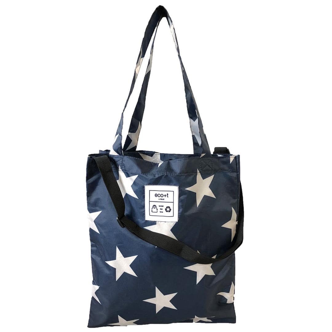 エコバッグ 折りたたみ 軽量 通販 エコバック エコ ショルダーバッグ トートバッグ サブバッグ ショルダーバック トートバック サブバック 保冷 斜め掛け 肩掛け 斜めがけ A4 旅行 通勤 通学 eco+t ET 3WAY2部屋BAG 男女兼用バッグ NAVY ・