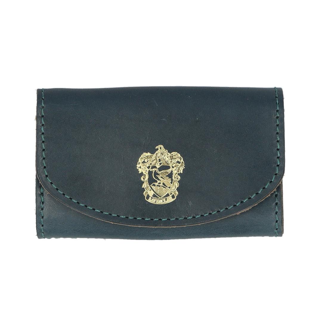 ハリーポッター グッズ キーケース F238220 通販 日本製 栃木レザー キーホルダー コインケース キーコインケース 小銭入れ 一体型 本革 カード入れ付き レディース おしゃれ かわいい 革 HarryPotter Flapper フラッパー ネイビー(レイブンクロー) ・