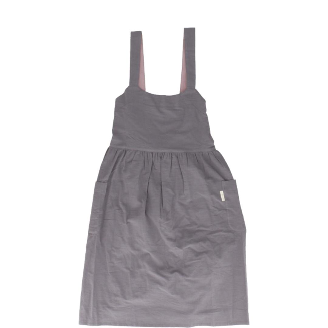 エプロン おしゃれ 通販 ワークエプロン バッククロスエプロン カフェエプロン 保育士 レディース バック クロス かぶり かぶる かぶるだけ 無地 オシャレ ポケット シンプル コットン 綿 女性用 作業用 フリークロスエプロン ガーデニング 母の日 ギフト グレー ・