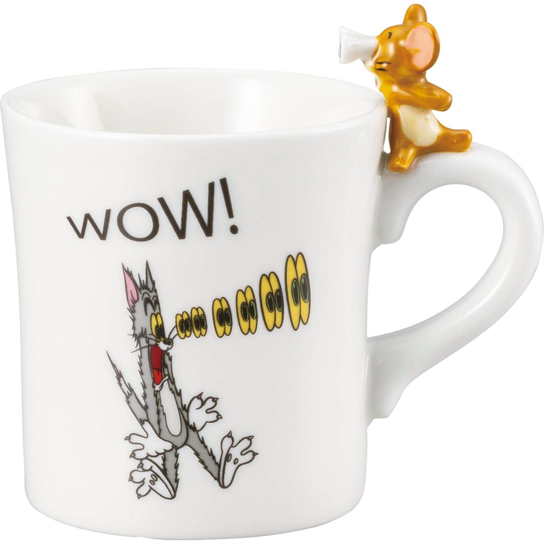 マグカップ キャラクター 可愛い 通販 マグ まぐ カップ フィギュア付きマグ コップ おもしろグッズ 食器 おしゃれ サンアート おもしろ食器 のっかりフィギュア付き かわいい グッズ コーヒーカップ ティーカップ 大人可愛い オシャレ キッチン 雑貨 トムとジェリー/サプライズ ・