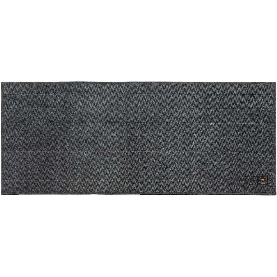 キッチンマット 洗える 120cm 通販 日本製 キッチン マット 台所マット 足元マット ロングサイズ 50cm幅 50 120 洗濯機 おしゃれ 抗菌 防臭 滑り止め ヘリンボン4 テキスタイル キッチンファブリック キッチン用品 インテリア グレー ・
