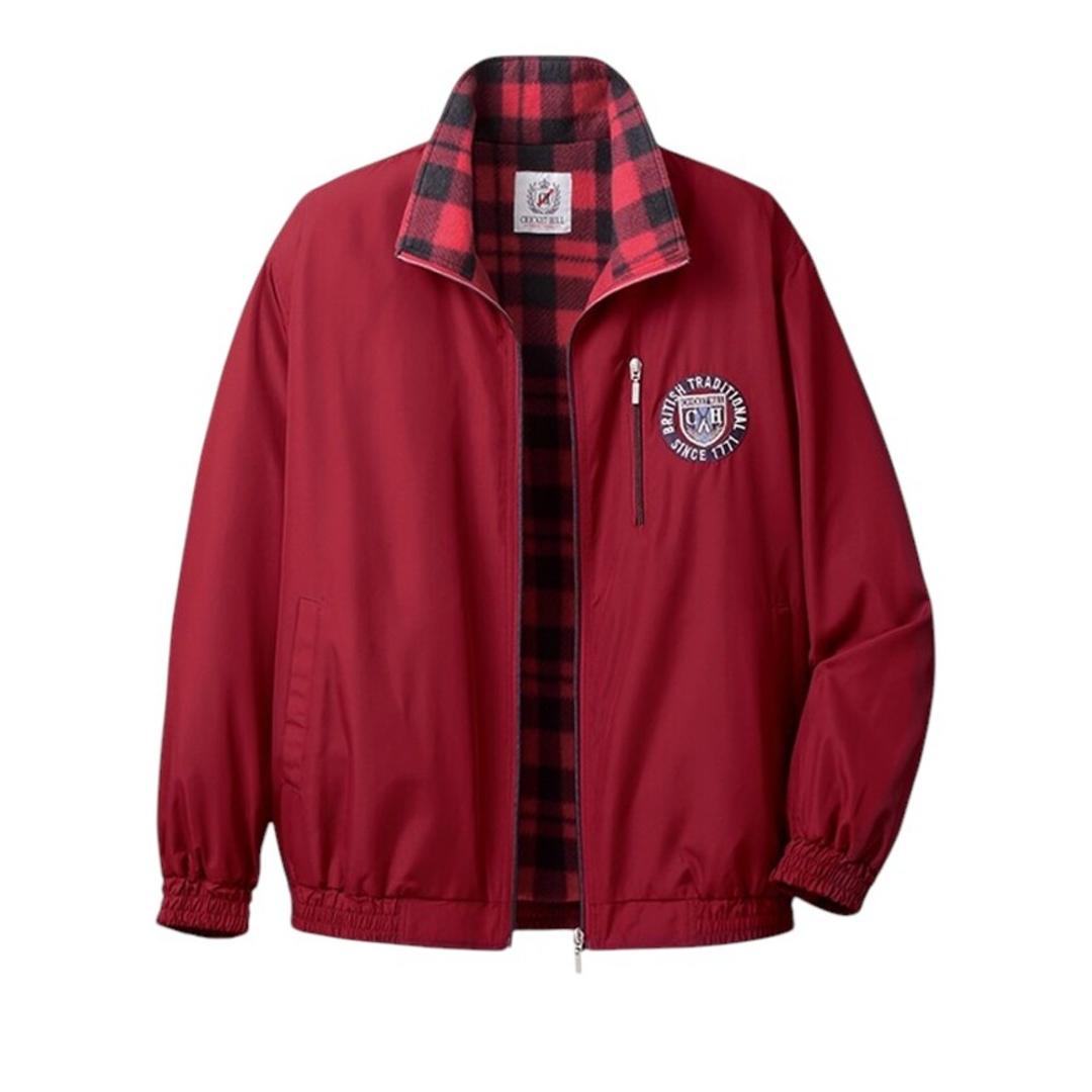 フリースブルゾン ブルゾン メンズ 957714 通販 フリースジャケット メンズブルゾン メンズジャケット 上着 フリース 羽織り 羽織 ポケット 内ポケット 暖か あたたかい 裏フリース 撥水 おしゃれ 軽い着心地 スポーティ 秋 冬 オシャレ アウター ワイン Sサイズ