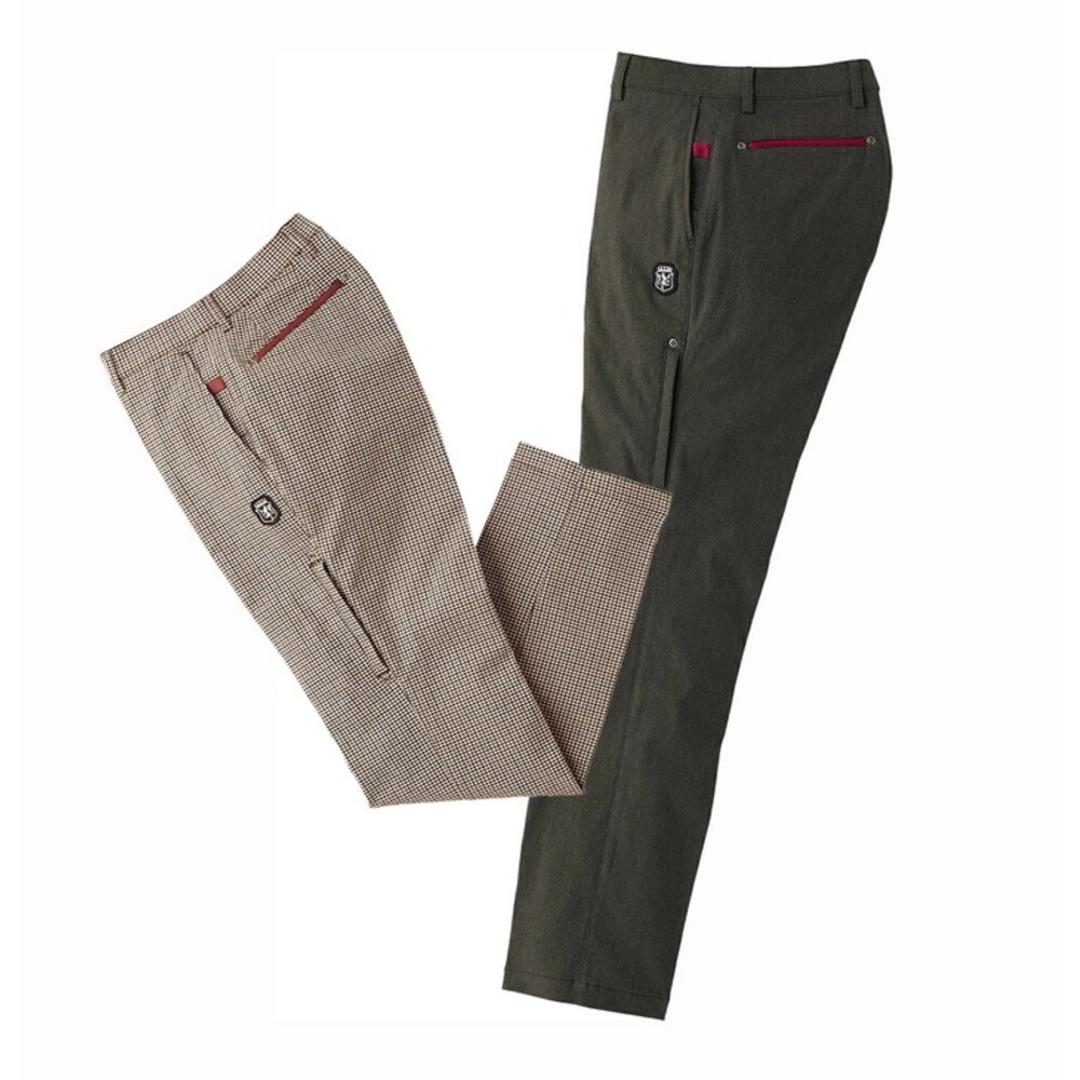ユナイテッド ストレッチパンツ 2本組 ゴルフ 958137 通販 ストレッチ パンツ 長ズボン ズボン ロングパンツ 伸縮性 メンズ ウエストゴム ポケット スポーツ おしゃれ UNITED GOLF 快適 男性 大人 秋 冬 春 股下68cm Mサイズ