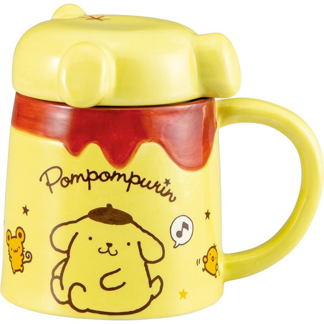 マグカップ フタ付 キャラクター 通販 マグ まぐ カップ コップ 蓋付き おもしろ デザイン おもしろマグ 面白グッズ おもしろグッズ 食器 おしゃれ サンアート おもしろ食器 可愛い かわいい 大人可愛い オシャレ キッチン 雑貨 インテリア グッズ ポムポムプリン ・