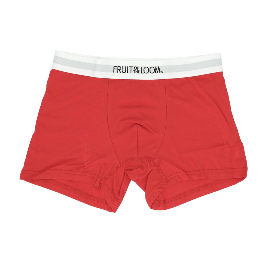 フルーツオブザルーム ボクサーパンツ 通販 メンズ ブランド FRUIT OF THE LOOM ボクサー パンツ おしゃれ 下着 インナー M L LL 無地 シンプル ギフト プレゼント アメカジ ストリート サーフ ボクサーブリーフ アンダーウェア インナーウエア メンズファッション 60.レッド 【即日発送】Mサイズ
