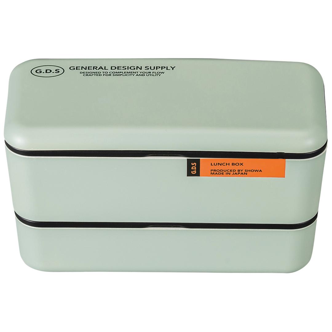 弁当箱 2段 730ml 通販 日本製 正和 ランチボックス 二段 お弁当箱 二段弁当箱 2段弁当箱 レディース 大人 女子 メンズ 男子 中フタ以外 食洗機対応 蓋を外して 電子レンジ対応 中学生 高校生 男の子 女の子 シンプル お弁当 ランチ 食器 グリーン ・