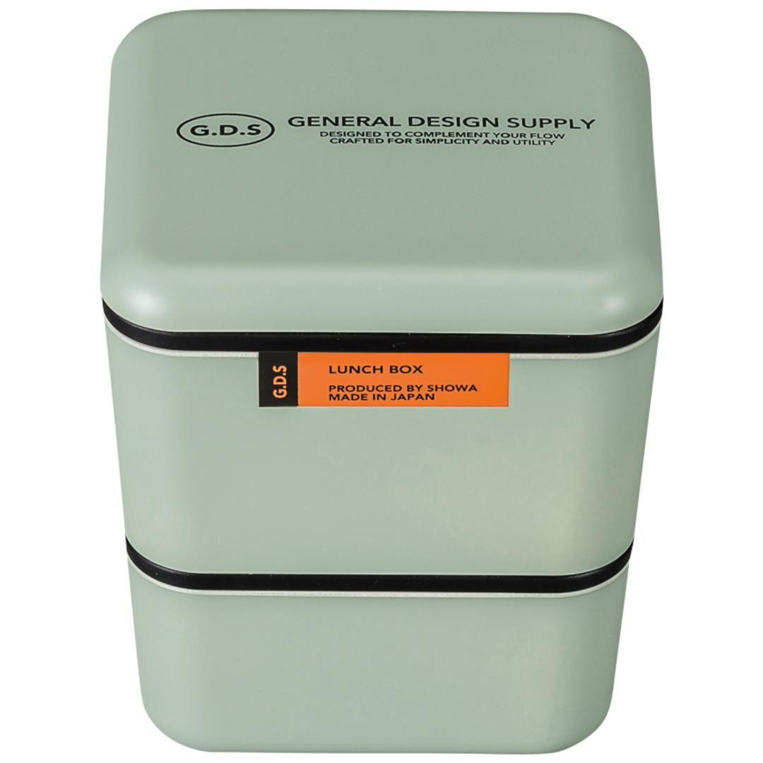 弁当箱 2段 600ml 通販 日本製 正和 ランチボックス 二段 お弁当箱 二段弁当箱 2段弁当箱 レディース 大人 女子 メンズ 男子 中フタ以外 食洗機対応 蓋を外して 電子レンジ対応 中学生男子 高校生 中学生女子 シンプル お弁当 ランチ 食器 グリーン ・