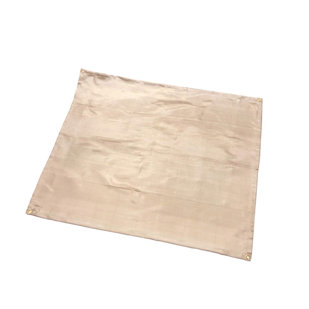 キャンプ 焚き火シート 通販 90 x 110 焚き火台シート 焚火台シート たき火台シート 焚火シート 焚き火マット 焚火マット スパッタシート 耐熱シート テーブルクロス アウトドア 庭 ベランダ キャンプ用品 おしゃれ GFS21-110 キャンプグッズ ゴールド ・