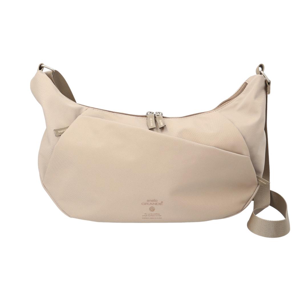 アネログランデ ショルダーバッグ 通販 斜め掛けバッグ 斜めがけバック 斜めがけバッグ レディース 軽量 ショルダーバック 肩掛け 肩かけ おしゃれ かわいい ななめ掛け ななめがけ 軽い かばん バッグ ギフト 贈り物 GHH3601 GBE.グレーベージュ ・
