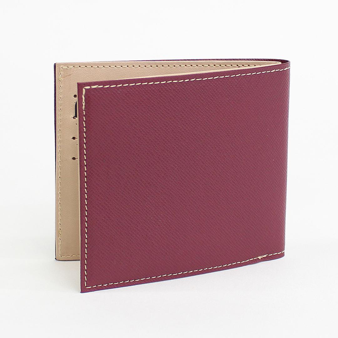 FRUH スマートショートウォレット 通販 日本製 折りたたみ財布 GL049 折り財布 折財布 フリュー 二つ折り財布 メンズ レディース 小銭入れあり 薄型財布 レザー 牛革 レザー財布 コンパクト スリム 財布 さいふ サイフ ウオレット ギフト ワイン ・