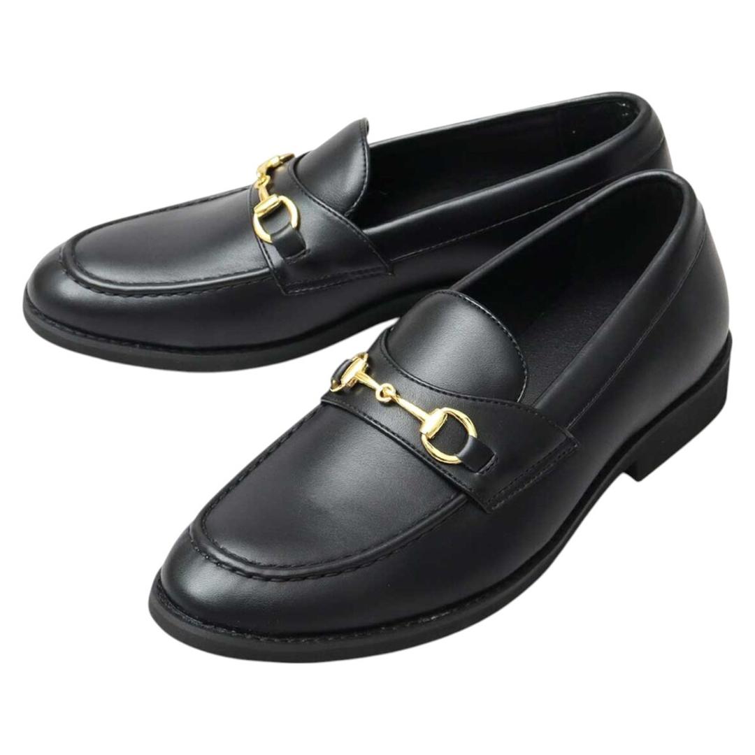 glabella グラベラ ビットローファー メンズ GLBT322 通販 メンズシューズ ビジネスシューズ ローファー フォーマルシューズ くつ 靴 シューズ BIT LOAFERS 黒 ブラック フォーマル 男性 紳士 シンプル ビジネス 仕事 ブラックA Sサイズ(約27.3cm)