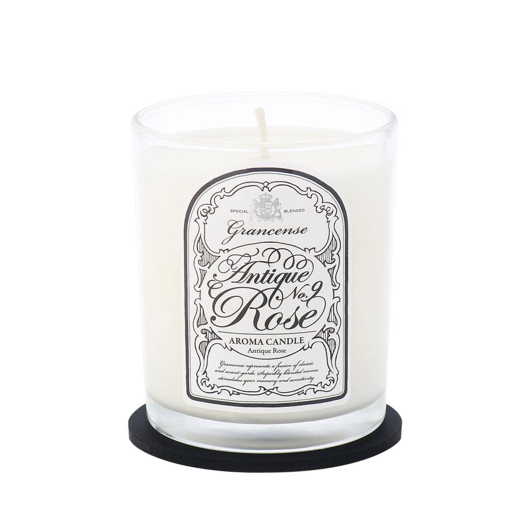 ソイワックス アロマキャンドル 通販 グランセンス アロマ キャンドル ソイキャンドル おしゃれ キャンドルグラス 天然 ロウソク ろうそく 蝋燭 グラスキャンドル オシャレ ブランド アロマグッズ 香り かわいい 結婚式 プチギフト リラクゼーショングッズ アンティークローズ ・