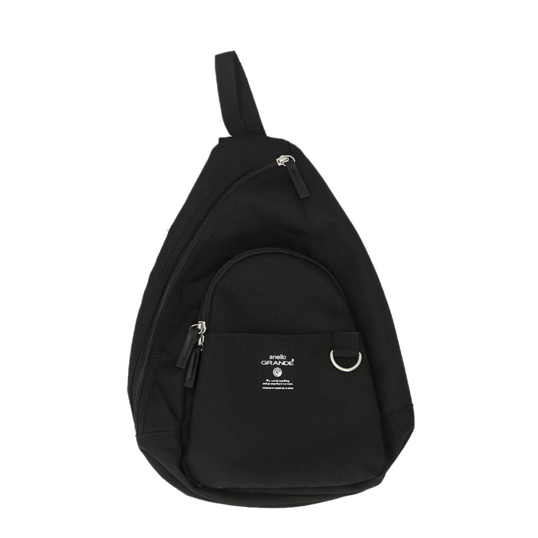 アネロ ボディーバッグ 通販 斜め掛けバッグ クロスボディバッグ 斜め掛け レディース ワンショルダー 軽量 軽い シンプル カジュアル おしゃれ かわいい 通勤 通学 メッセンジャーバッグ バッグ かばん 鞄 旅行 大人 ギフト 贈り物 GTB4771 BK.ブラック ・