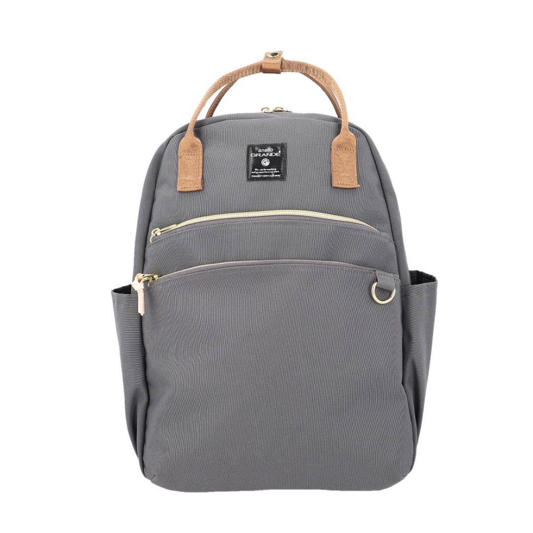 アネロ リュック レディース 通販 リュックサック バックパック 10ポケット 多機能リュック マザーズバッグ ママバッグ 出し入れがしやすい 通勤 通学 おしゃれ シンプル かわいい 旅行 レジャー バック かばん ギフト 贈り物 GTM0864 GY.グレー ・