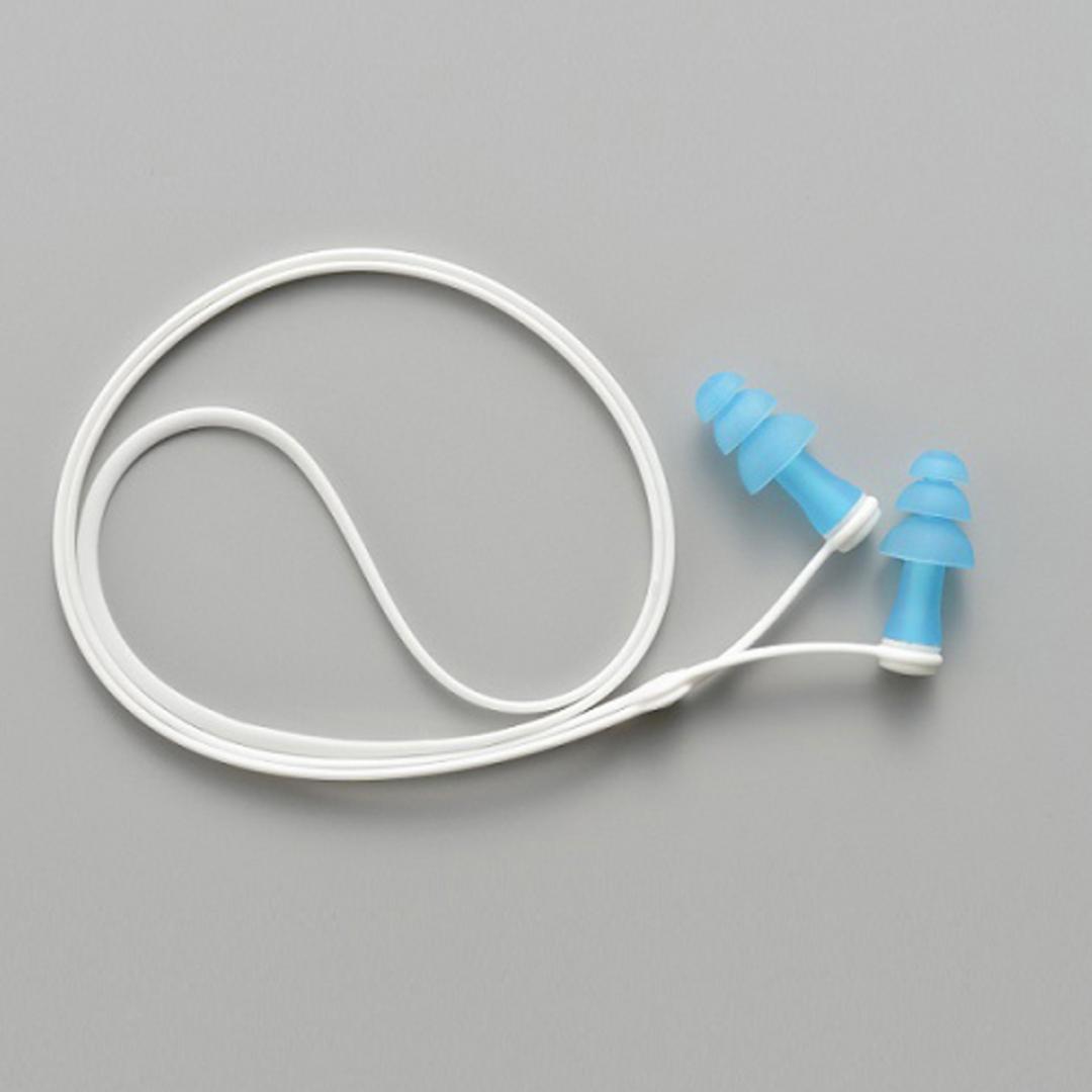 耳栓 耳せん 飛行機 通販 耳らくんフライト gowell 旅行 トラベル 旅行グッズ トラベルグッズ コンパクト 機内 フライト 移動 長時間 気圧 遮音 ネックストラップ 出張 海外旅行 持ち運び 大人 旅行用品 トラベル用品 持ち歩き シンプル 騒音 ブルー レギュラー